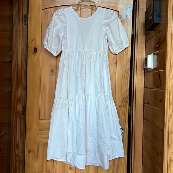 Zara Dresses & Skirts - Zara nwt tiered puff sleeve cotton dress